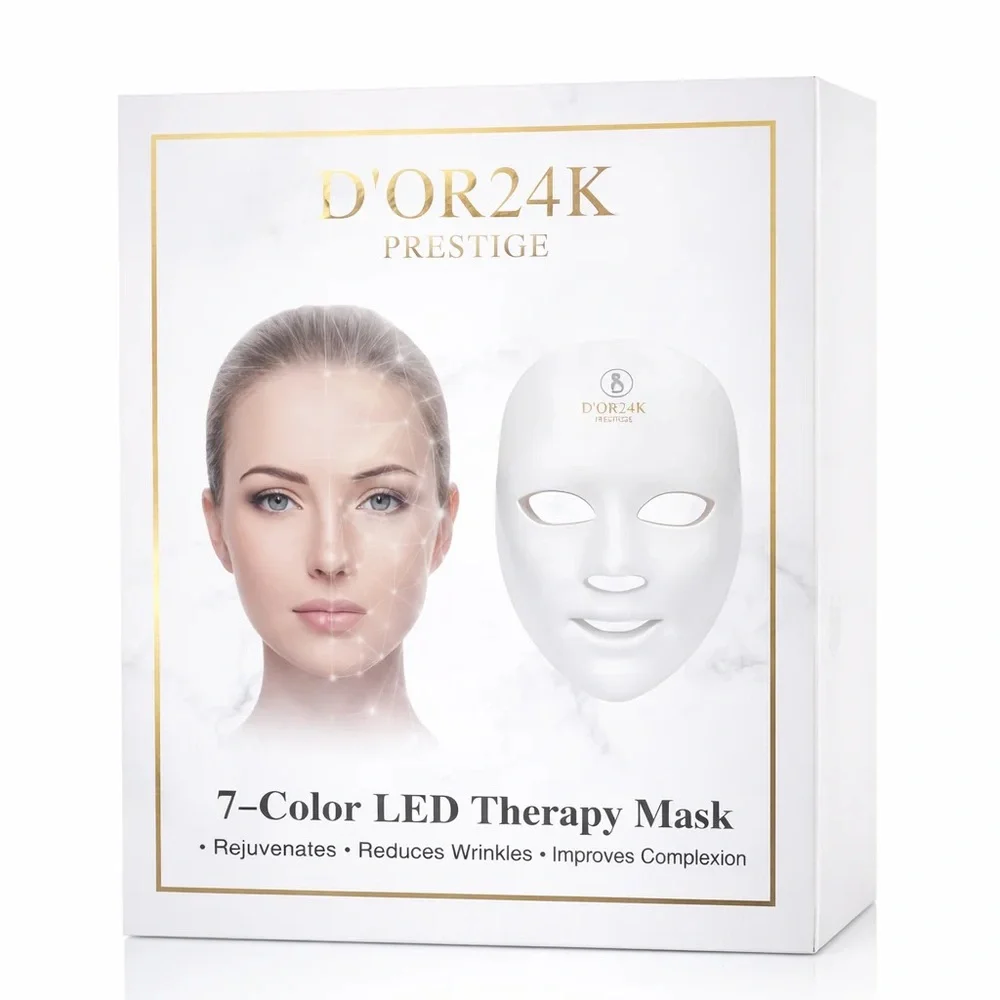 7-Color LED Therapy Mask D’OR24K